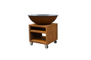 Brasero Piatto  Large Pro Corten  - Quoco