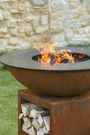 Brasero Piatto  Large Pro Corten  - Quoco