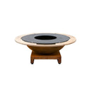 Brasero Piatto Basso + Medium Corten - Quoco