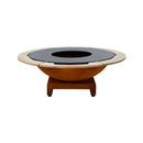 Brasero Piatto Basso + Large Corten - Quoco