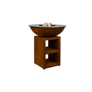 Brasero Piatto Large Corten - Quoco