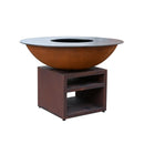 Brasero Piatto Extra Large Corten - Quoco