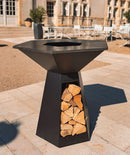 Brasero Epoxy noir 105 Hexagone | Festin