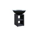 Brasero Piatto Medium Noir - Quoco