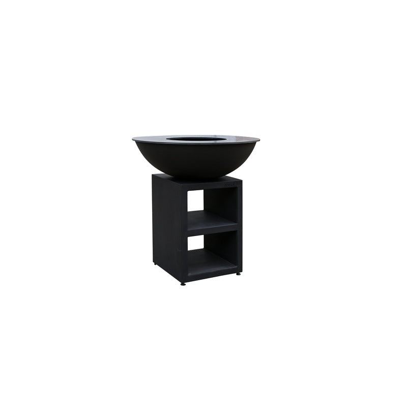 Brasero Piatto Extra Large Noir - Quoco