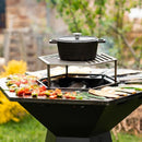 Brasero Epoxy noir 105 Hexagone | Festin