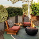 Table Brasero extérieur Gaz York Elementi Brasero France