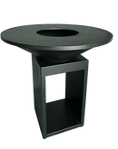 Brasero OYAT Rangement Bûches Noir 96