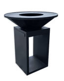 Brasero OYAT Rangement Bûches Noir 82