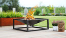 Braséro de jardin «SQUARE» 70 x 70 cm CookKing