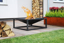 Braséro de jardin «SQUARE» 70 x 70 cm CookKing