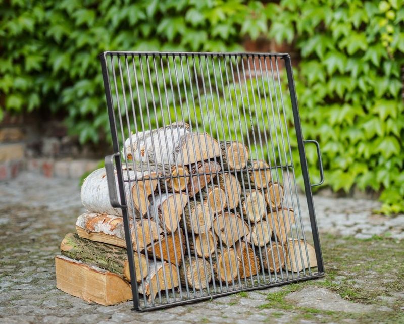 Grille de cuisson carrée en acier avec poignées CookKing