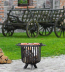 Braséro d'extérieur Panier à feu «VERONA» CookKing