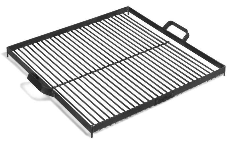 Grille de cuisson carrée en acier avec poignées CookKing