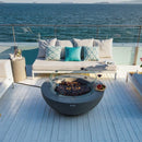 Table Brasero Lunar Bowl au Gaz Elementi Brasero France