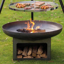 Brasero Feu de terrasse 60cm | Foyer Extérieur | Bol à Feu Brasero France