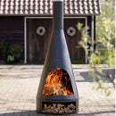 Cheminée extérieur moderne Brasero France