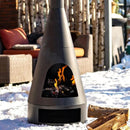 Cheminée extérieur moderne Brasero France