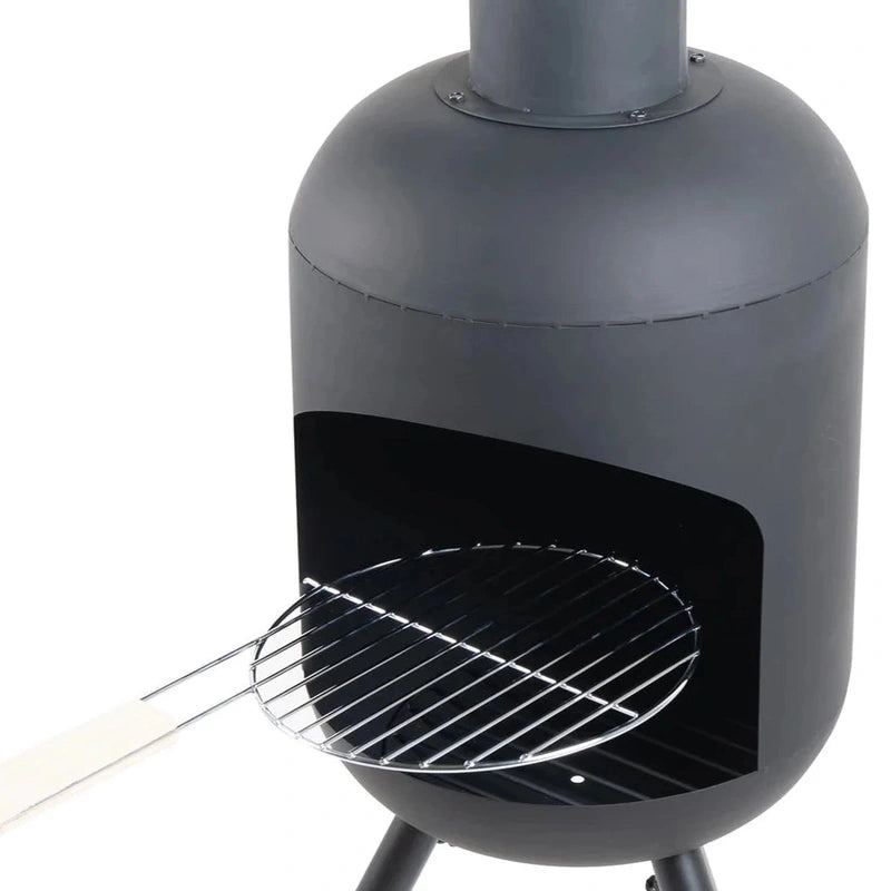 Cheminée extérieur barbecue 40x146cm Brasero France