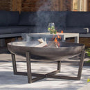 Brasero Feu en Acier 80 cm | Foyer Extérieur | Bol à Feu Brasero France