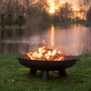 Brasero feu 60/80 cm à 3 pieds | Foyer Extérieur | Bol à Feu Brasero France