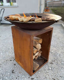 Brasero Premium | Plancha 85 et 105 cm | Avec Grille Centrale Brasero France