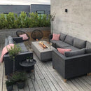 Table Brasero Granville au Gaz Elementi Brasero France