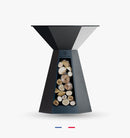 Brasero Epoxy noir 85 Hexagone | Agape