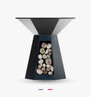 Brasero Epoxy noir 105 Hexagone | Festin