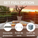 Table Brasero Granville au Gaz Elementi Brasero France