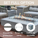 Table Brasero Hampton au Gaz Elementi Brasero France