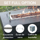 Table Brasero Hampton au Gaz Elementi Brasero France