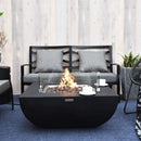 Table Brasero Aurora au Gaz Elementi Brasero France