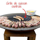 Brasero Premium | Plancha 85 et 105 cm | Avec Grille Centrale Brasero France
